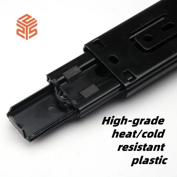 45MM Slide Rail Factory Direct Manufacturer Cabinet Kitchen Telescopic Channel Soft Close Drawer Slide - Image 2