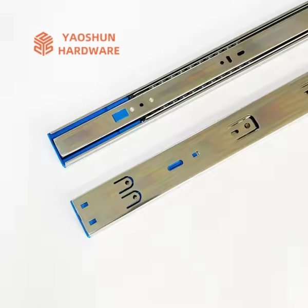 45mm Kitchen Hydraulic Telescopic Channel Rails Soft Closing Cabinet Slides Full Extension Drawer Slides - Image 6