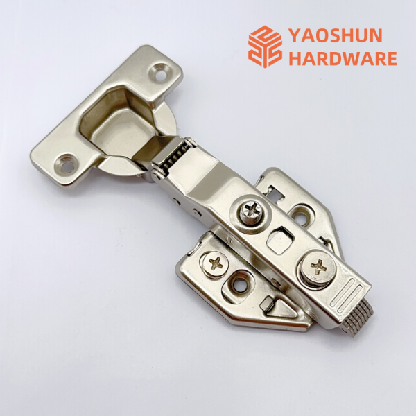 Upscale new product iron hydraulic furniture fitting buffering 3d adjustable hinges cabinet - Image 4